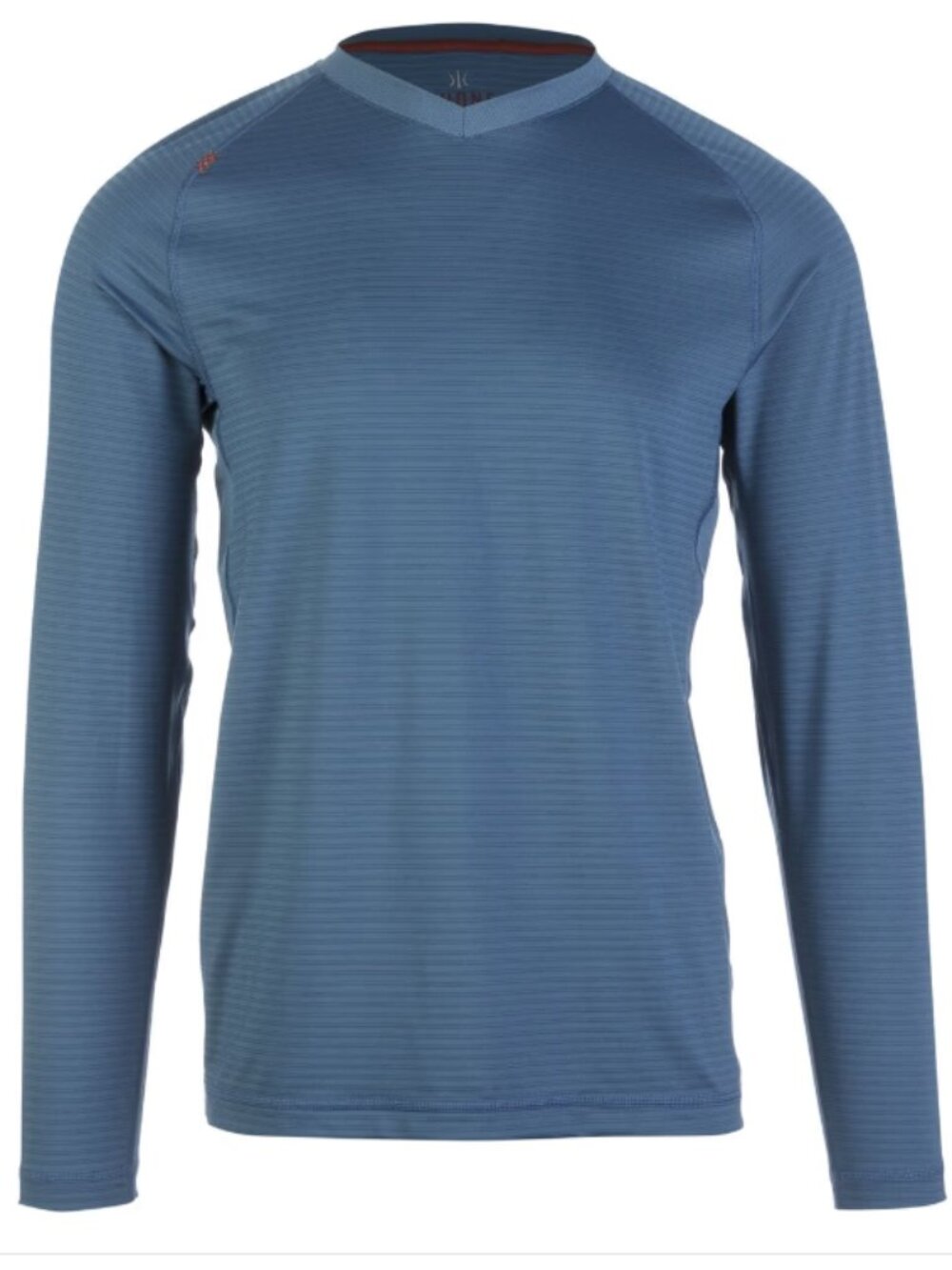 Rhone Men's Sentinel Long-Sleeve V-Neck Performance Shirt Size XL Teal Gorpcore